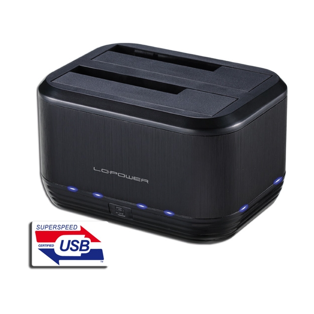 Hdd docking station LC POWER LC-DOCK-U3-III USB 3.0 - Slika 5