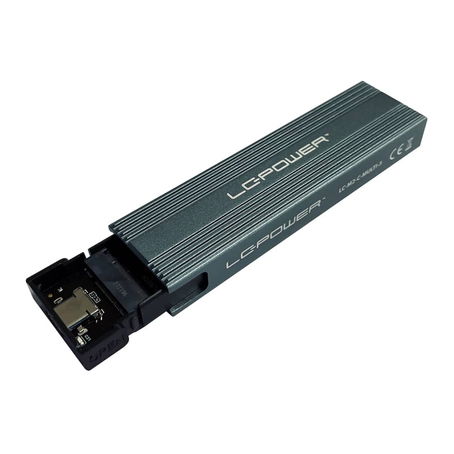 Enclosure LC POWER LC-M2-C-MULTI-3-M.2 SSD NVMe , SATA - Slika 9