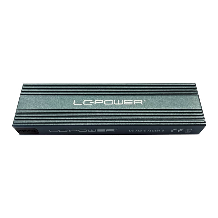 Enclosure LC POWER LC-M2-C-MULTI-3-M.2 SSD NVMe , SATA - Slika 5
