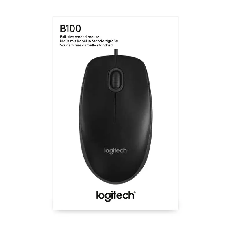 LOGITECH B100 Optical USB crni - Slika 3