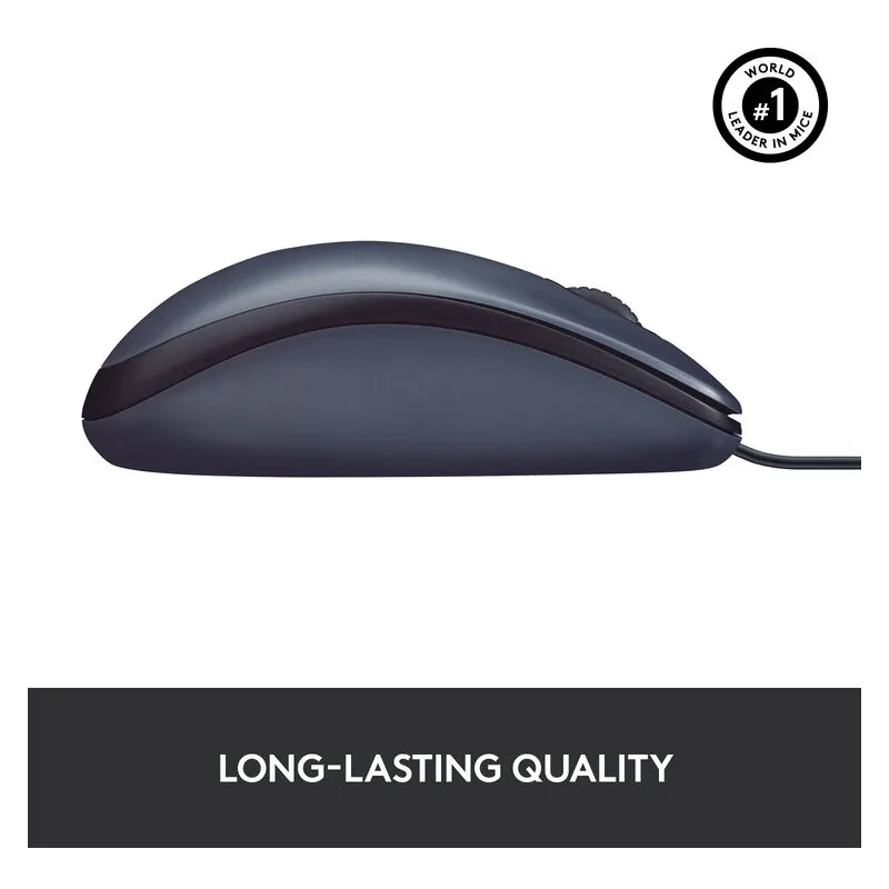 LOGITECH B100 Optical USB crni - Slika 5