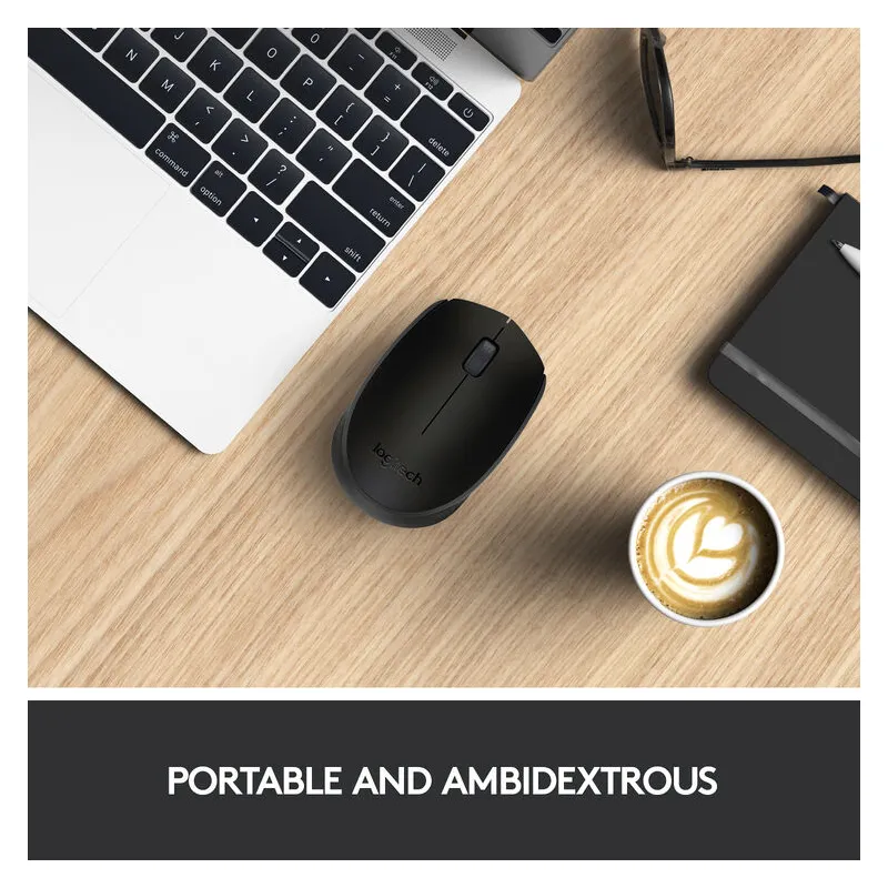LOGITECH B170 Wireless Mouse Black 910-004798 - Slika 3