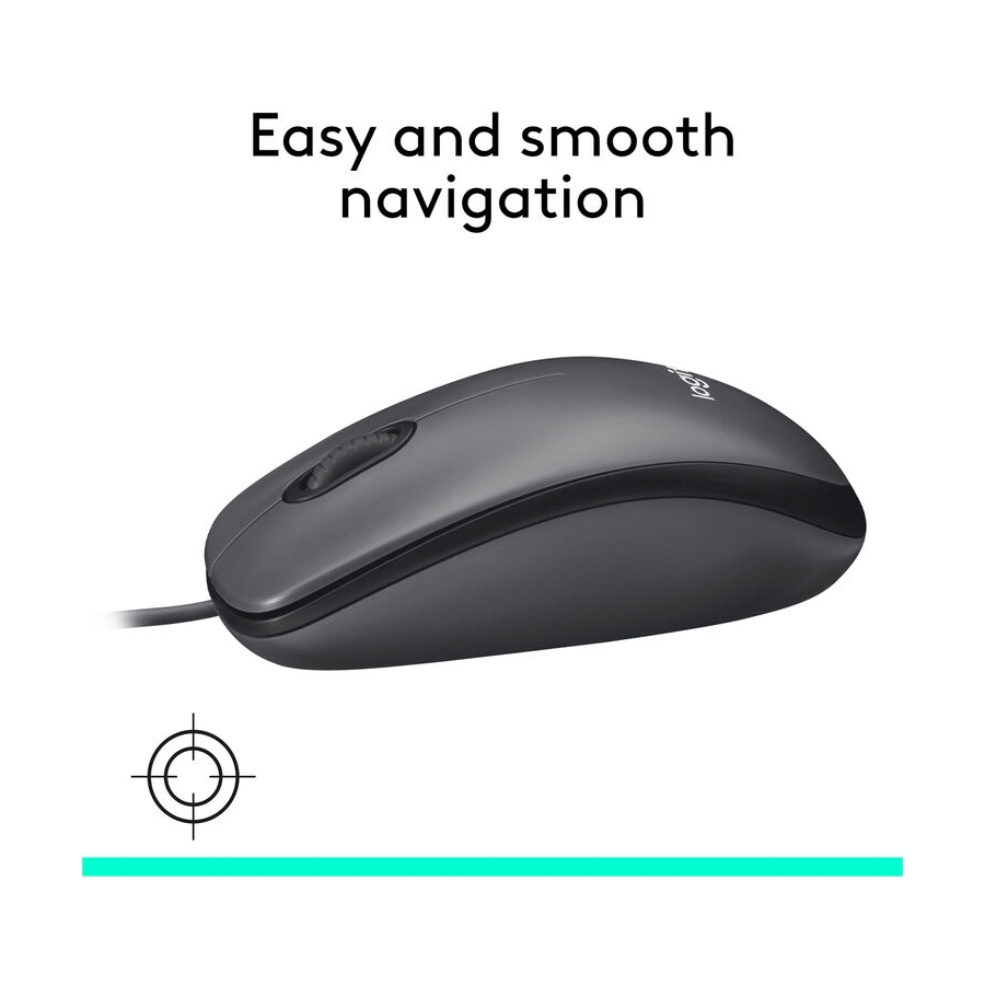 LOGITECH M100 Black USB - Slika 6