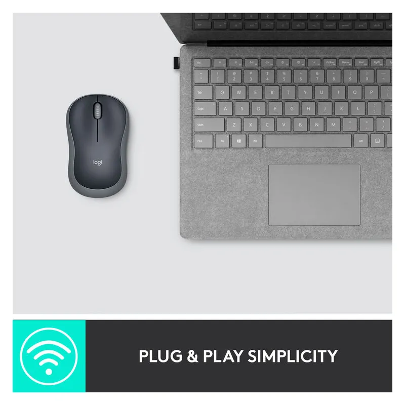 LOGITECH M185 Wireless Swift Grey - Slika 10