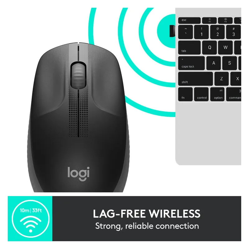 LOGITECH M190 Wireless Black - Slika 3