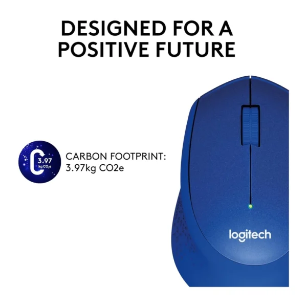 Alternative view of LOGITECH M330 Silent Plus Wireless plavi