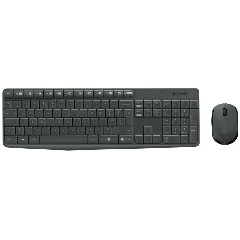 LOGITECH MK235 YU Gray USB Wireless 920-008031