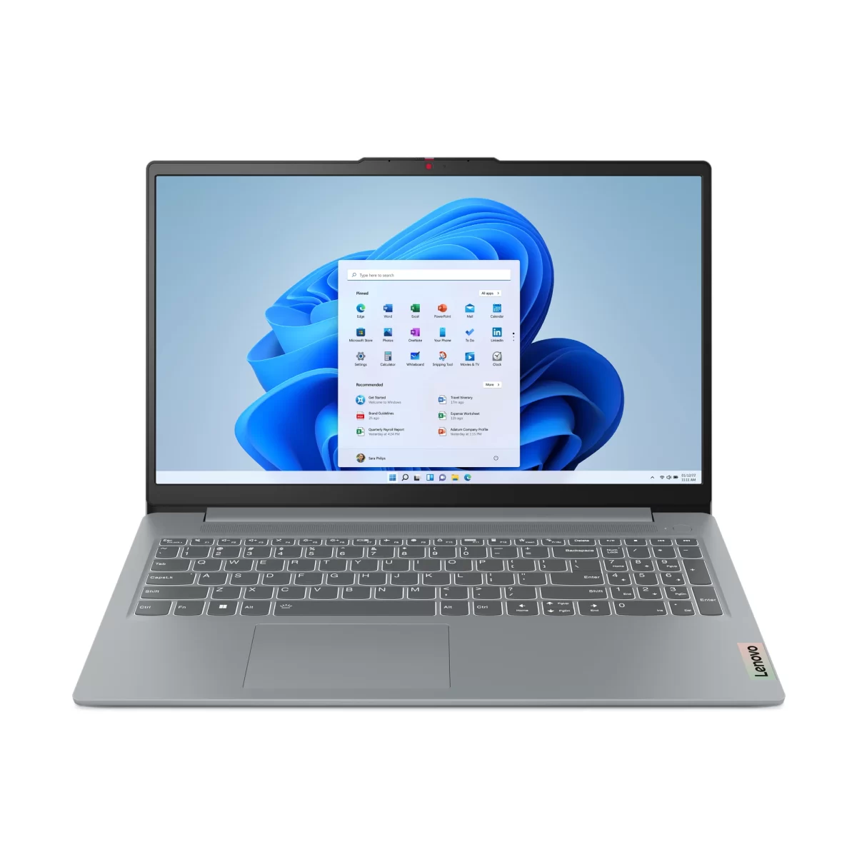 Lenovo 82XB008YYA IdeaPad Slim 3 15IAN8/DOS/15.6in FHD/i3-N305/8GB/256GB SSD/SRB/siva - Image 11