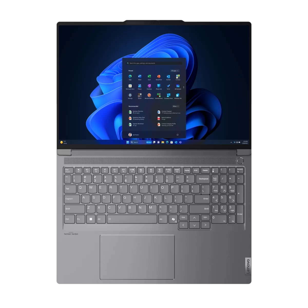 Lenovo 21N5001CYA ThinkBook 16p G5 IRX Intel 16-cores i7 14650HX 16in WQXGA 32GB 1TB SSD GeForce RTX4060 sivi - Slika 8