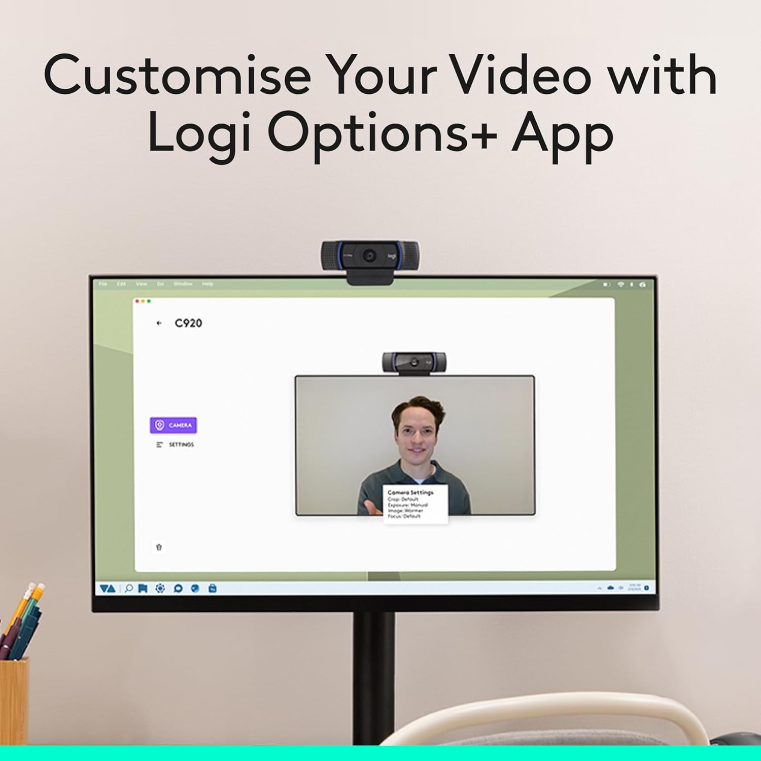 LOGITECH HD PRO Webcam C920S 960-001252 Web camera 25848 - Slika 5