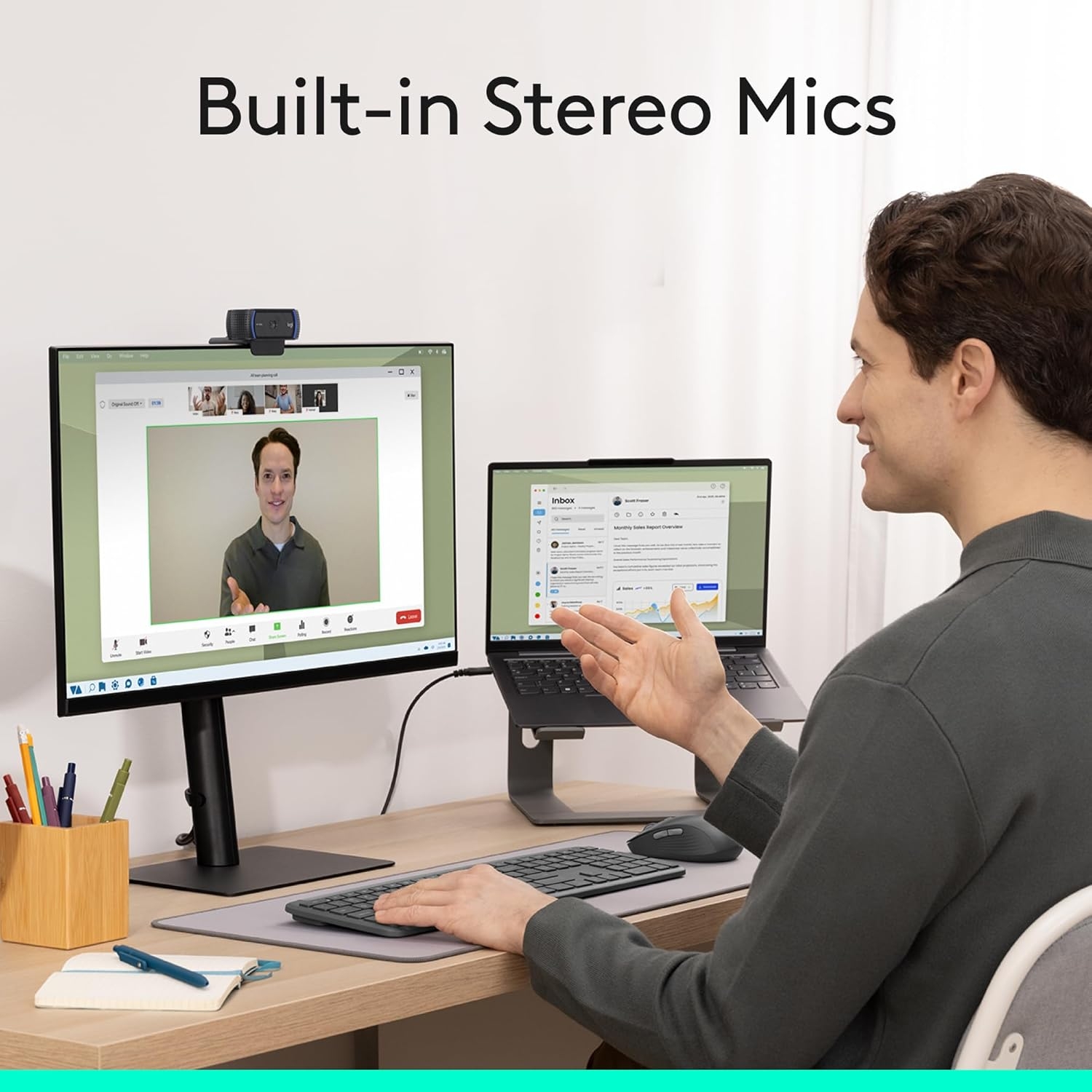 LOGITECH HD PRO Webcam C920S 960-001252 Web camera 25848 - Slika 10