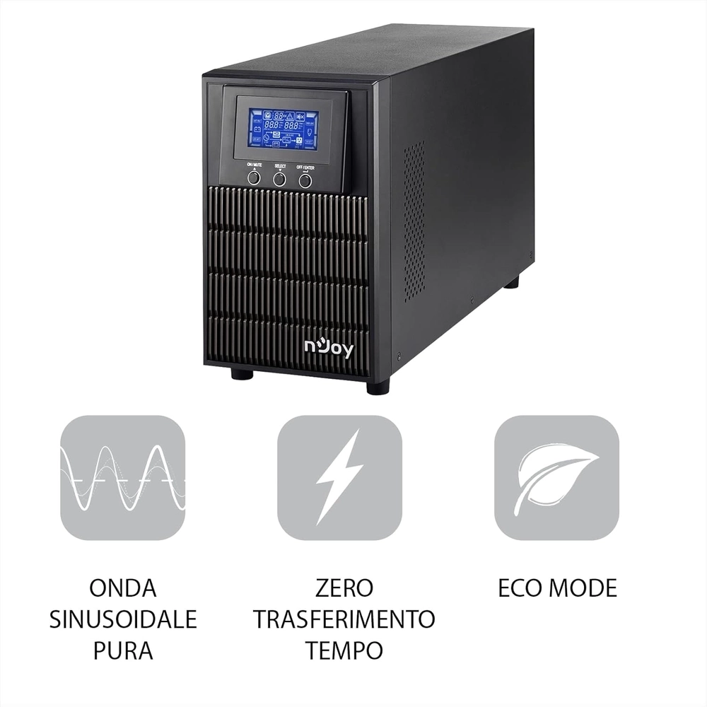 NJOY Aten PRO 2000 1800W UPS (PWUP-OL200AP-AZ01B) UPS00544 - Slika 13