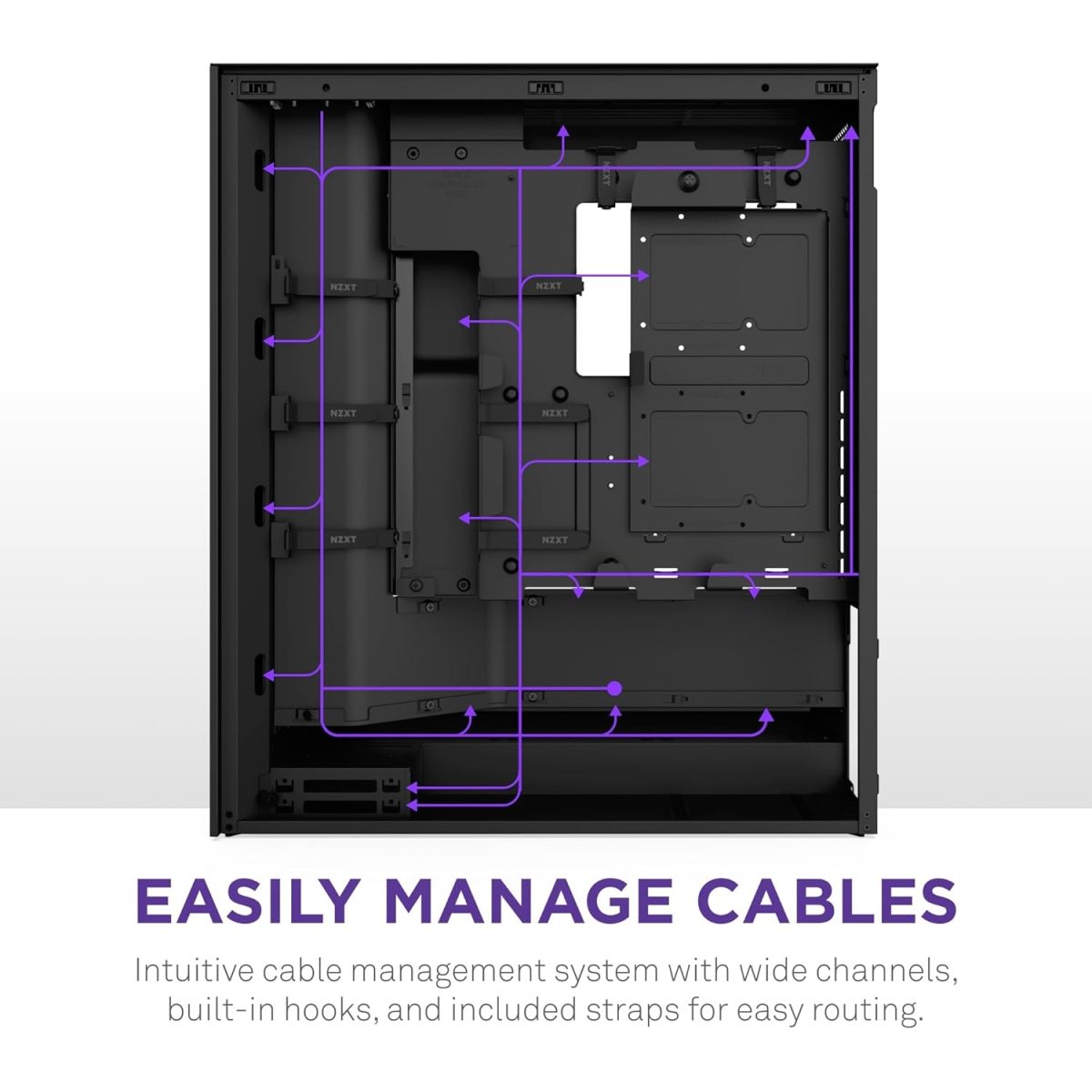 Nzxt H7 Flow crno CM-H72FB-01 - Image 5