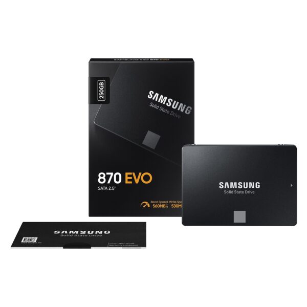 SSD 250GB Samsung MZ-77E250B/EU 560/530MB/s 870 EVO