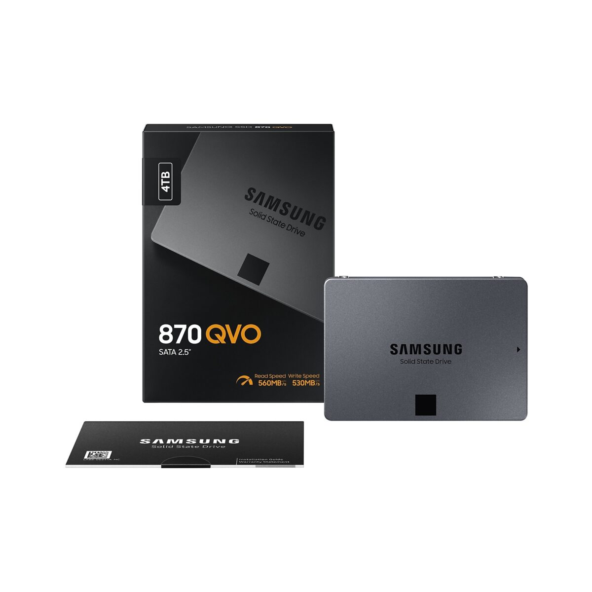 SSD 4TB Samsung MZ-77Q4T0BW 560/530MB/s 870 QVO - Image 2