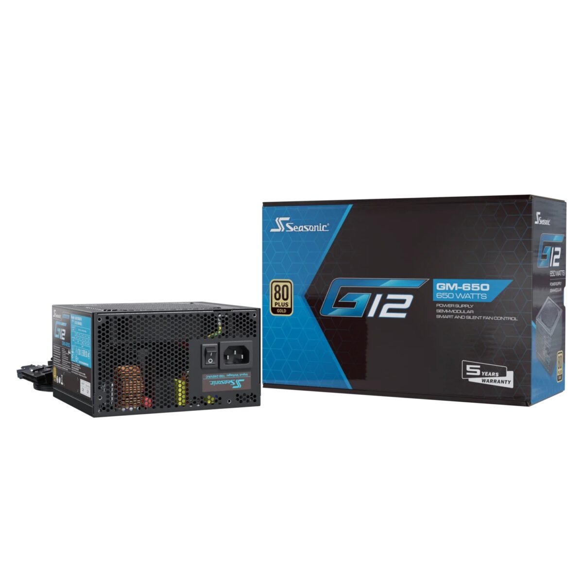 Seasonic 650W G12 GM-650 Modularno, 80+ Gold 30573 - Slika 10