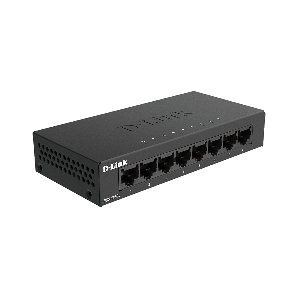 Switch D-Link DGS-108GL/E 8-Port Gigabit Unmanaged Desktop Switch - Slika 3