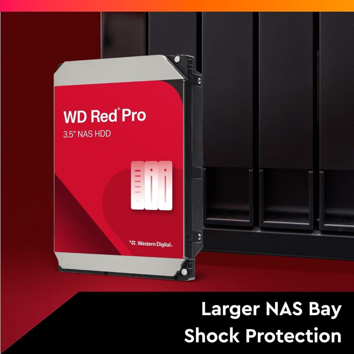 WD 16TB WD161KFGX Red Pro 3.5in Sata III 512MB 7.200rpm - Image 4