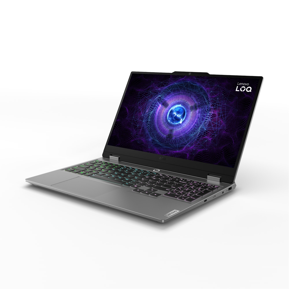 Lenovo 83DV00SNYA LOQ 15IRX9 (Luna Grey) 14-Core i7-13650HX (6P+8E) 4.9GHz/24MB 24GB DDR5 1TB-SSD-M.2-NVMe 15.6in FHD IPS AG (1920x1080) 300n 144Hz 100%-sRGB 1080p RTX4060/8GB GLan WiFi-A/X BT5.2 AI Chip:Backlite 60Wh DOS - Slika 6