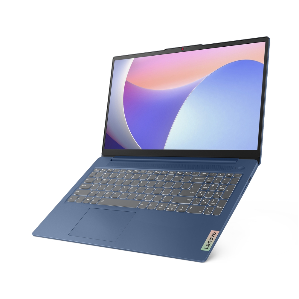 Lenovo 83ER00J8YA IdeaPad Slim 3 15IAH8 (Abyss Blue) 8-Core i5-12450H 2.0-4.4GHz/12MB 16GB DDR5 1TB-SSD-NVMe 15.6in FHD (1920x1080) AG 720p UHD-Graphics WiFi6-AX HDMI SD-Rdr BT5.2 TPM USB-C/DP NumPad 47Wh 1.62kg DOS
