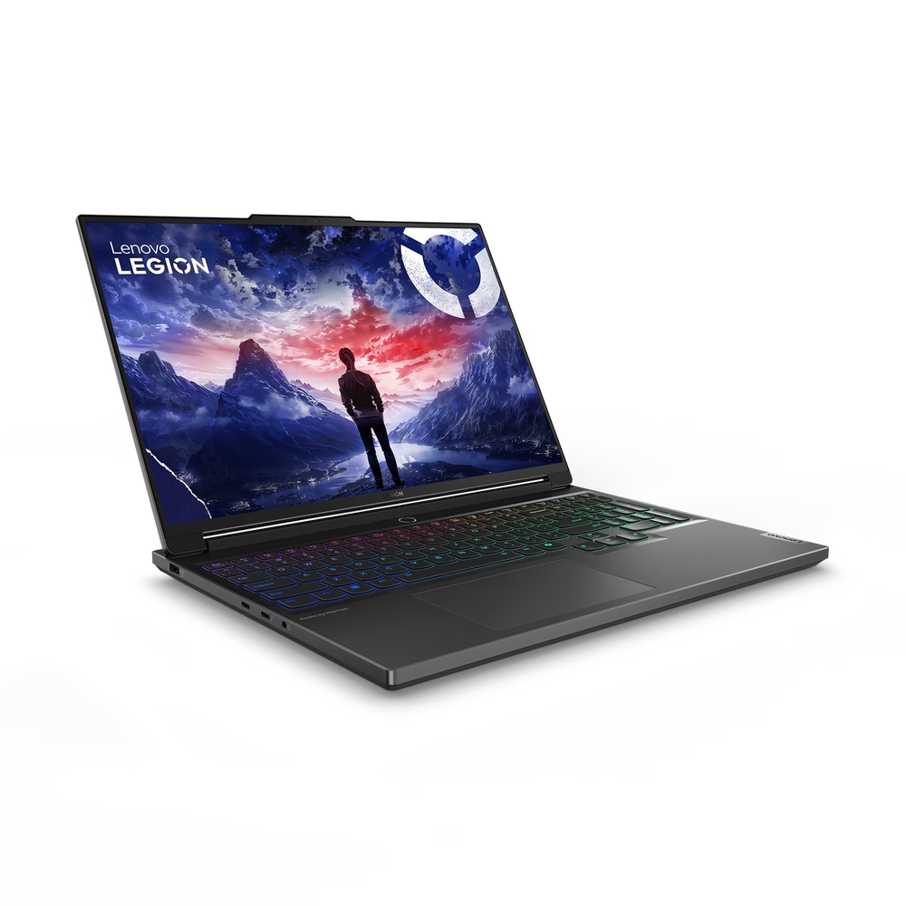 Lenovo 83FD007ERM Legion 7 16IRX9 (Eclipse Black, Aluminium) 20-Core i7-14700HX 2.1-5.5GHz/33MB 32GB 1TB-NVMe 16in 3.2K (3200x2000) IPS 430n 165Hz 100%-sRGB AG DolbyVision 720p NV-RTX4070-8GB GLan WiFi-ax BT5.3 HDMI US-RGB-Backlite Nahimic Batt-80Wh - Slika 2