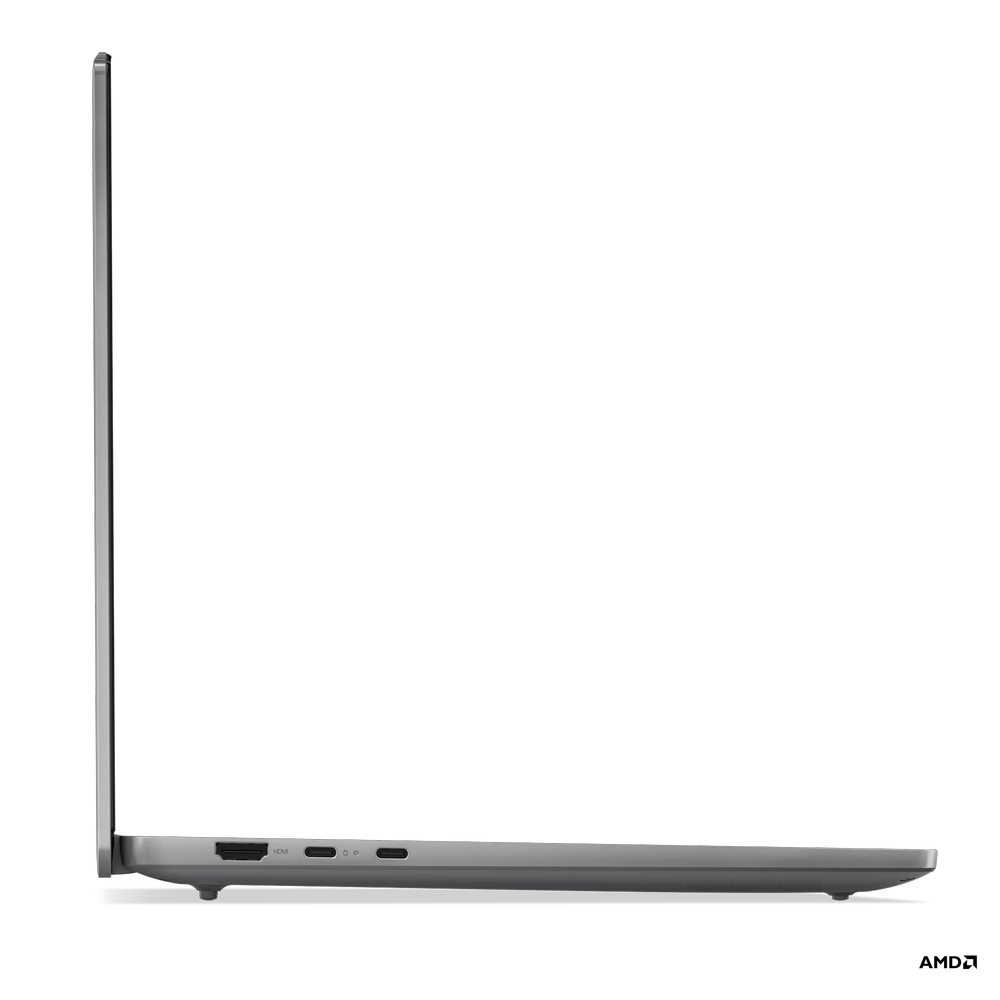 Lenovo 83D3002CYA IdeaPad Pro 5 14AHP9 (Arctic Grey, Aluminium) 8-Core Ryzen 7 8845HS 5.1GHz/24MB 32GB 1TB-NVMe 14.0in 2.8K (2880x1800) OLED 400n 120Hz TrueBlack-500 GL WC-1080p-IR-ToF Radeon-780M-Graphics WiFi-ax BT5.2 HDMI SD Backlite 84Wh 1.46kg D - Slika 3