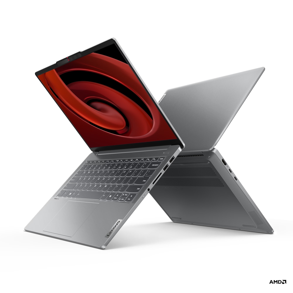 Lenovo 83D3002CYA IdeaPad Pro 5 14AHP9 (Arctic Grey, Aluminium) 8-Core Ryzen 7 8845HS 5.1GHz/24MB 32GB 1TB-NVMe 14.0in 2.8K (2880x1800) OLED 400n 120Hz TrueBlack-500 GL WC-1080p-IR-ToF Radeon-780M-Graphics WiFi-ax BT5.2 HDMI SD Backlite 84Wh 1.46kg D - Slika 5