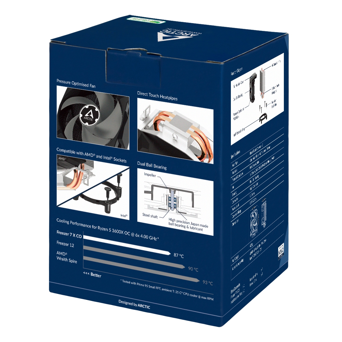 Arctic Freezer 7 X CO ACFRE00085A CPU Cooler - Slika 2