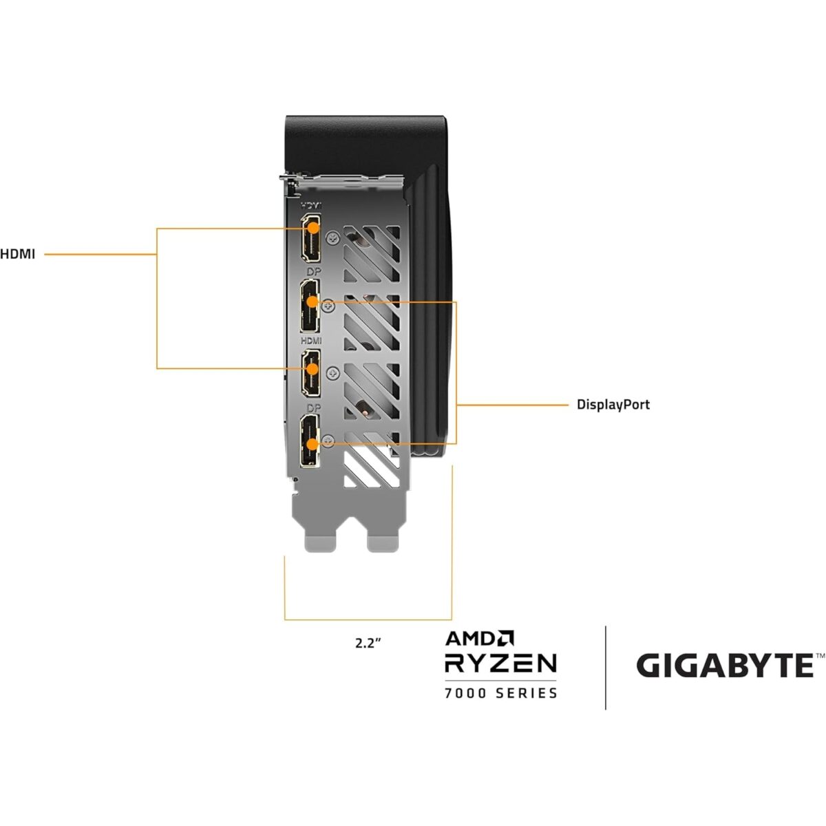 Gigabyte Radeon RX 7700 XT GAMING OC 12GB GDDR6 192bit GV-R77XTGAMING OC-12GD - Image 7