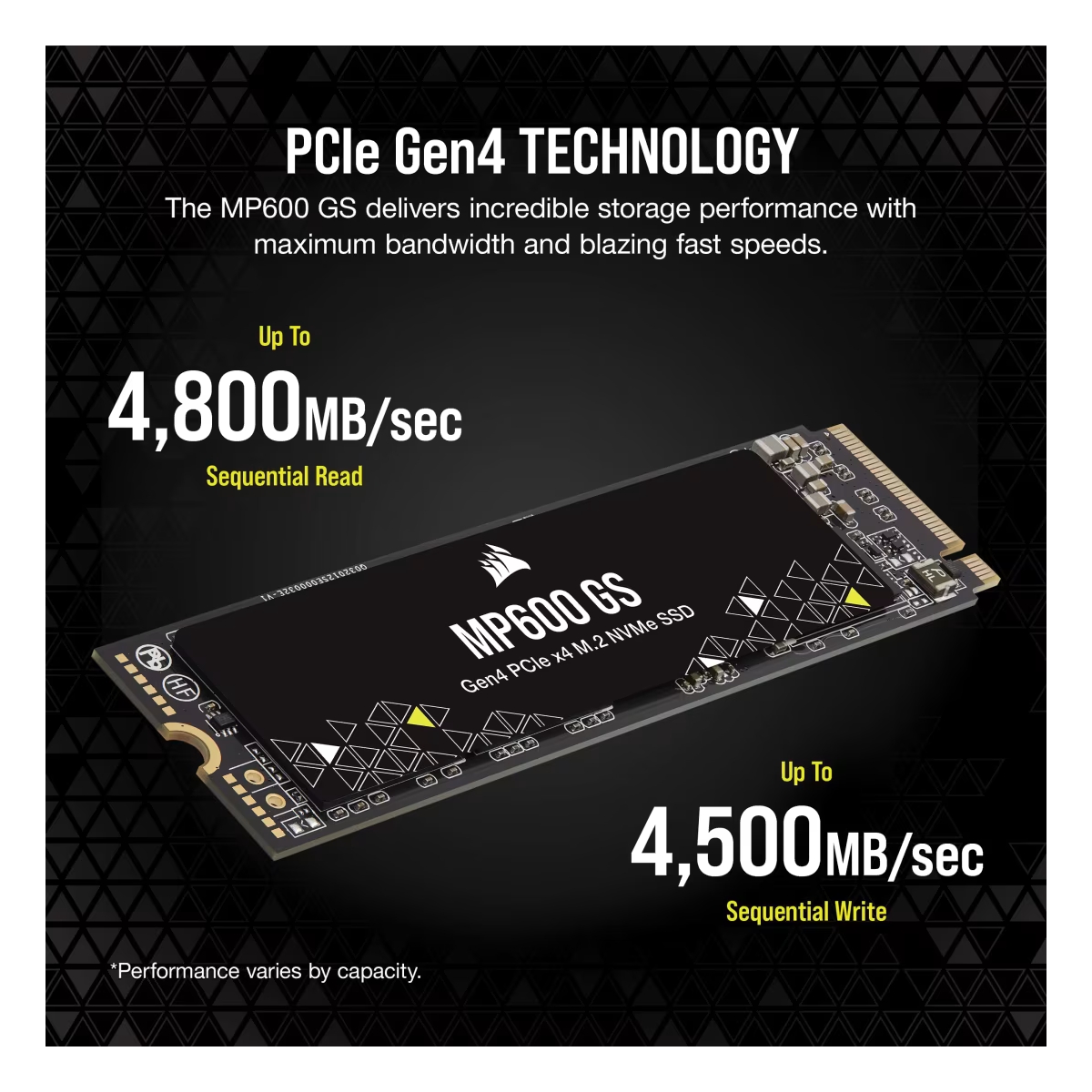 SSD M.2 500GB CORSAIR MP600 GS Black NVMe CSSD-F0500GBMP600GS - Slika 14