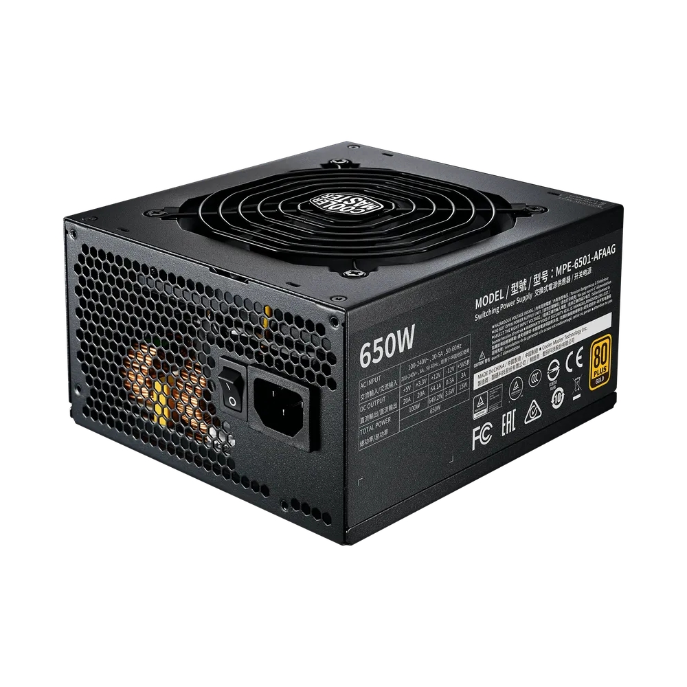 Cooler Master 650W MWE Gold V2  MPE-6501-AFAAG-EU 5Y - Slika 3