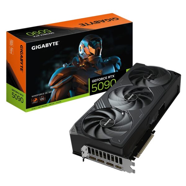 Gigabyte nVidia GeForce RTX 5090 WINDFORCE OC 32GB 512bit GV-N5090WF3OC-32GD rev 1.0