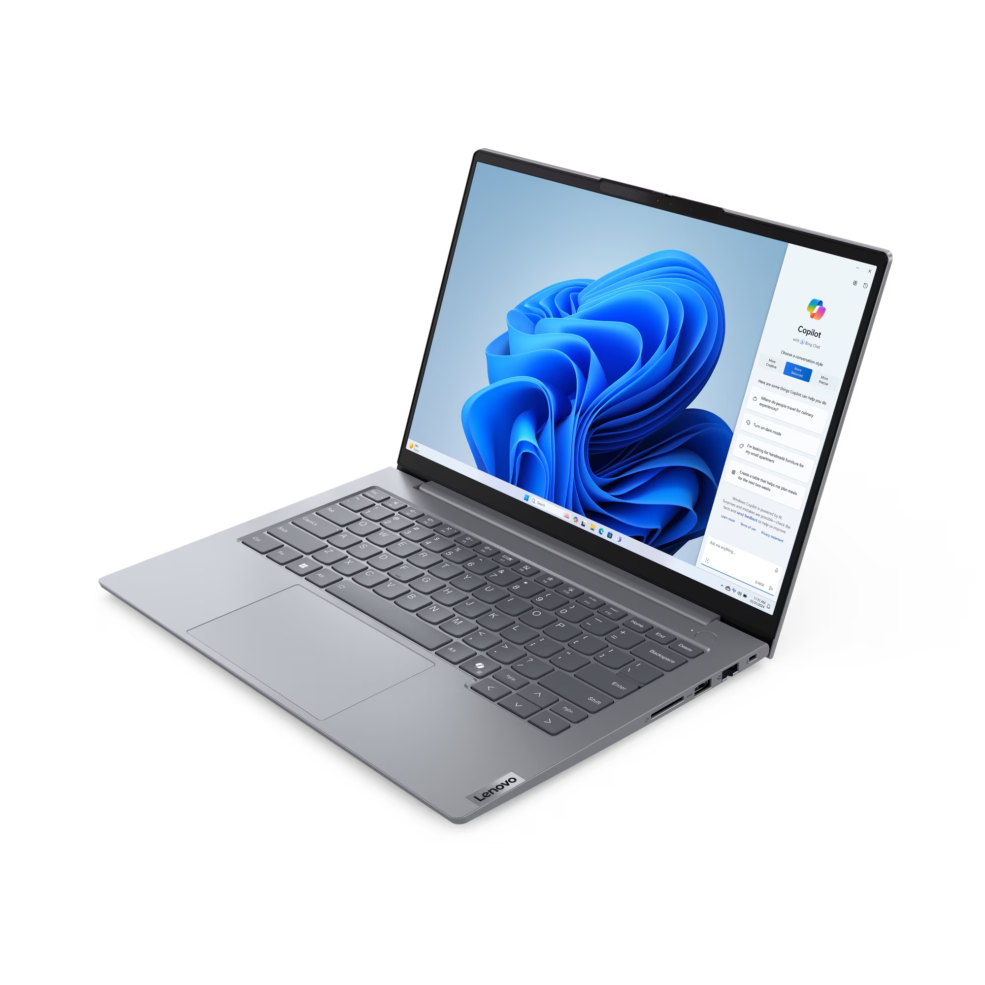 Lenovo ThinkBook 14 G7 IML 21MR0068YA Intel Core Ultra 5 125U 14in WUXGA 8GB 256GB SSD Intel Graphics sivi - Slika 2