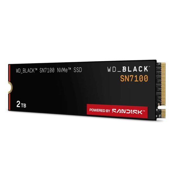 Alternative view of SSD M.2 2TB WD WDS200T4X0E NVMe SSD Gen4 SN7100 Black