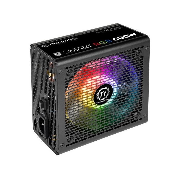 Thermaltake 600W Smart RGB 12cm Fan/80Plus, PS-SPR-0600NHSAWE-1 - Slika 2