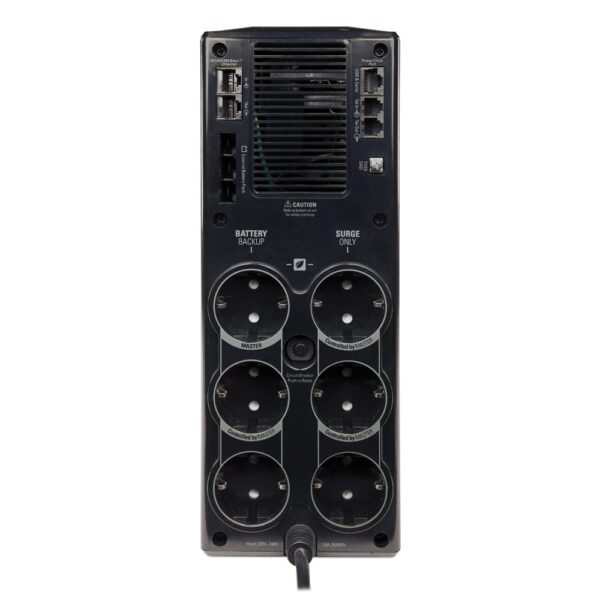 Alternative view of APC 1500VA/865W BR1500G-GR Back-UPS Pro, Tower, 6x CEE 7/7 Schuko