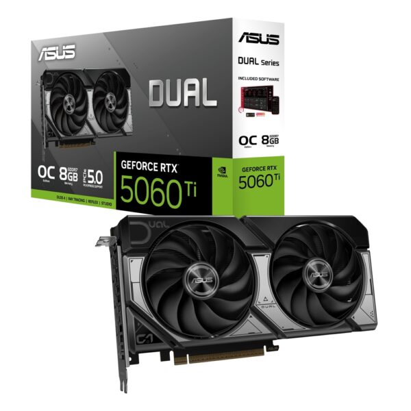 Asus nVidia GeForce RTX 5060 Ti 8GB 128bit DUAL-RTX5060TI-O8G