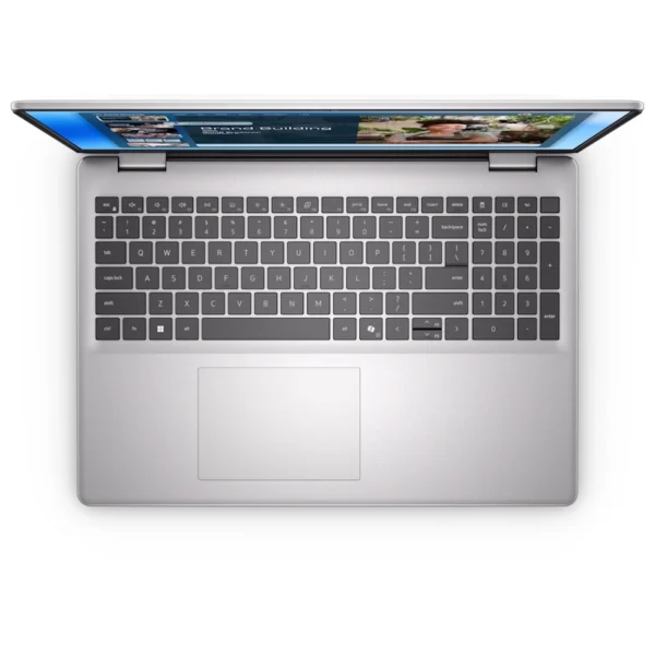 Alternative view of DELL 16 DC16251 16 inch FHD+ 300nits Core 7 150U 16GB 512GB SSD Backlit FP metalni silver laptop NOT25941