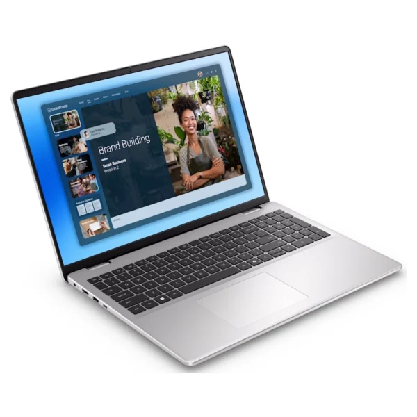 DELL 16 DC16251 16 inch FHD+ 300nits Core 7 150U 16GB 512GB SSD Backlit FP metalni silver laptop NOT25941