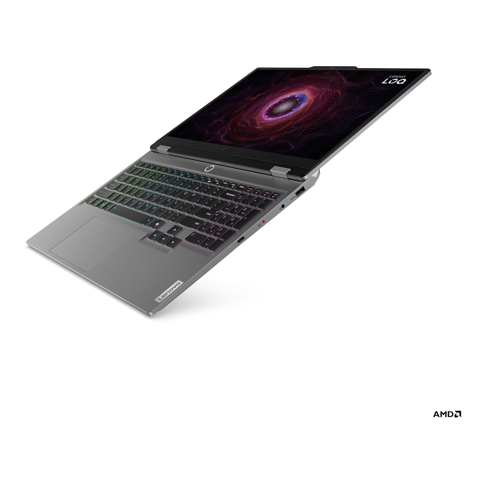 Lenovo LOQ 15ARP9 83JC00G9YA gejmerski 15.6in FHD AMD Ryzen 7 7435HS 24GB 512GB SSD GeForce RTX4060 sivi - Slika 2