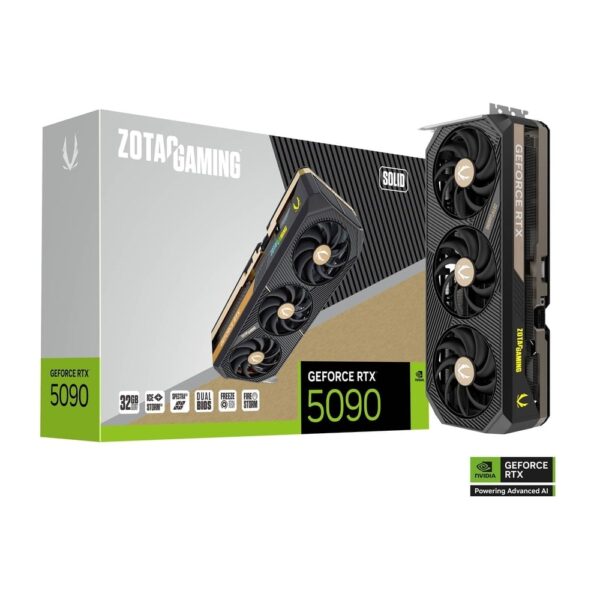 Zotac nVidia GeForce RTX 5090 SOLID 32GB GDDR7 512bit, ZT-B50900D-10P