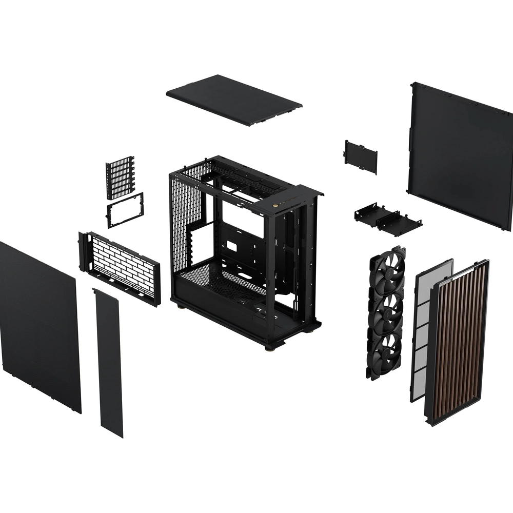 FRACTAL DESIGNNorth XL Charcoal Black TG Dark, FD-C-NOR1X-02 - Slika 8