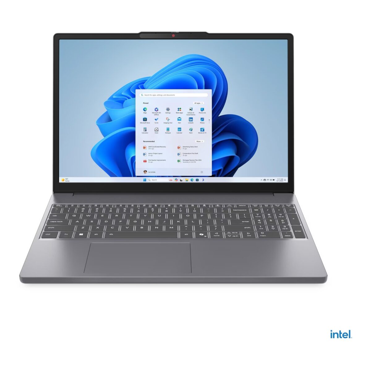 Lenovo 83K100B5YA IdeaPad Slim 3 15IRH10 (Luna Grey, Al Top)  15.4in WUXGA i5-13420H 16GB Rama 512GB SSD - Slika 8