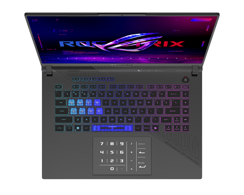 ASUS ROG Strix G16 G614PR-RV022W 16in FHD+, Ryzen 9 8940HX, 32GB, SSD 1TB, GeForce RTX 5070 Ti, Win11 Home ranac NOT25049 - Slika 3