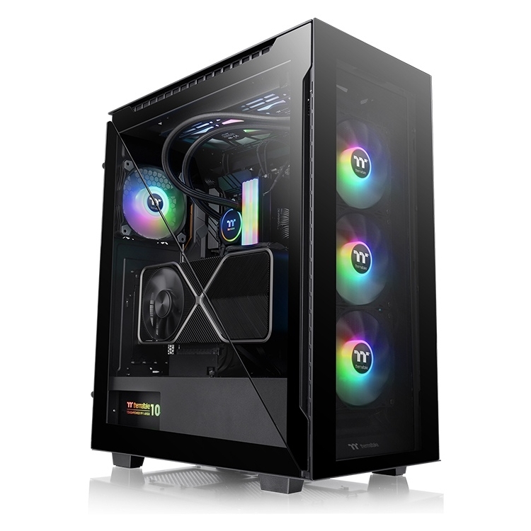 Thermaltake Divider 500 TG ARGB Black Fan x4 Glass CA-1T4-00M1WN-01 31530