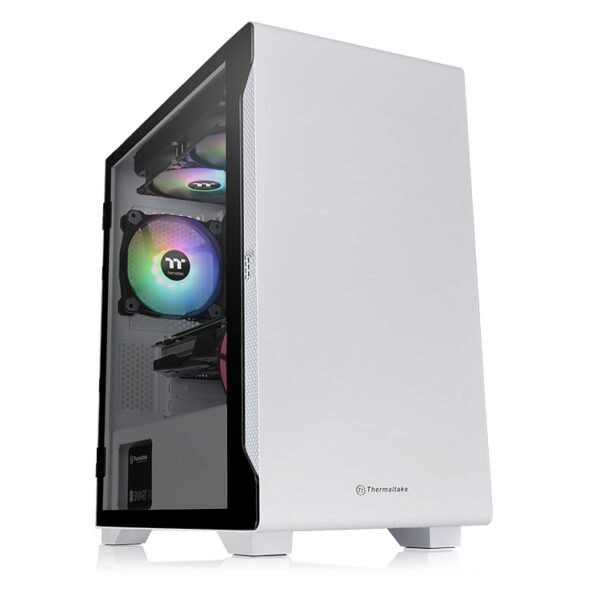 Thermaltake S100 TG Snow White Win Glass 1 120mm CA-1Q9-00S6WN-00 30543