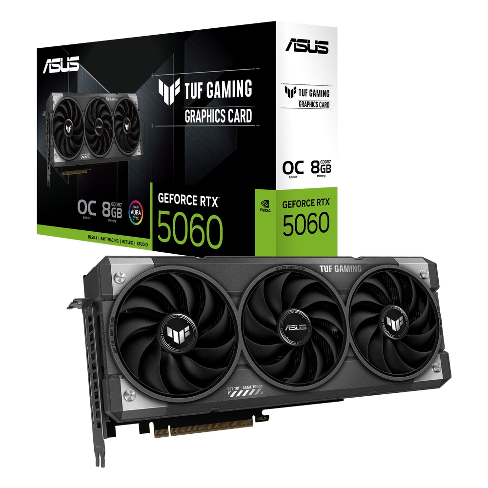Asus nVidia GeForce RTX 5060 8GB TUF-RTX5060-O8G-GAMING