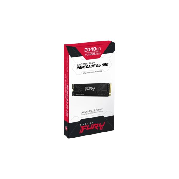 Alternative view of SSD M.2 2TB Kingston  SFYR2S/2T0 NVMe FURY Renegade G5 14700/14000MB/s