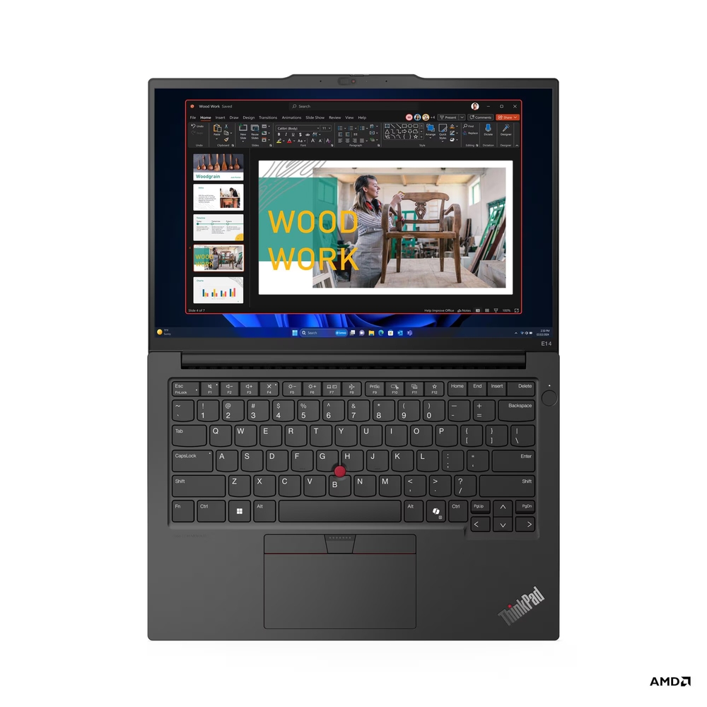 Lenovo 21M3002GCX ThinkPad E14 AMD G6 Ryzen 7 7735HS 1x 16GB DDR5  512GB NVMe 14.0in 1920x1200 - Slika 6