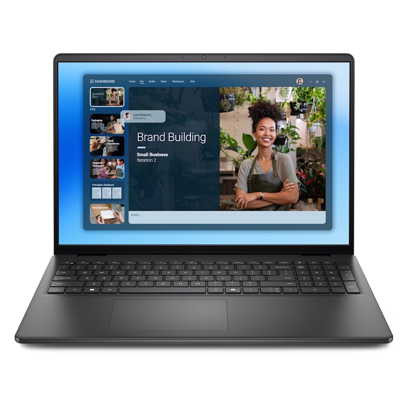 DELL 16 DC16250 16 inch FHD+ 300nits Core 5 120U 16GB 1TB SSD Backlit FP Win11Pro laptop  NOT25269 - Slika 4
